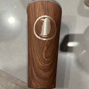Corkcicle Wood Grain Rook Coffee Tumbler 24oz